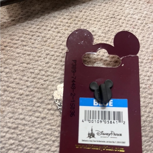 DISNEY 2009 Tinker Bell with Cinderella's Castle PIN New on Card - Picture 4 of 5